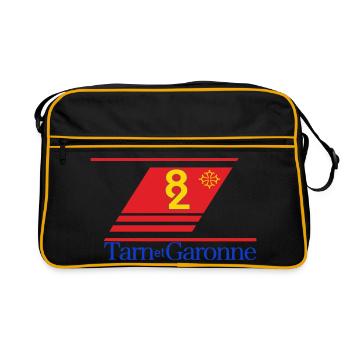 Tarn et garonne - Sac Retro - noir/or - Devant