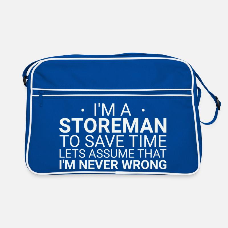 Storeman Never Wrong Retro Bag