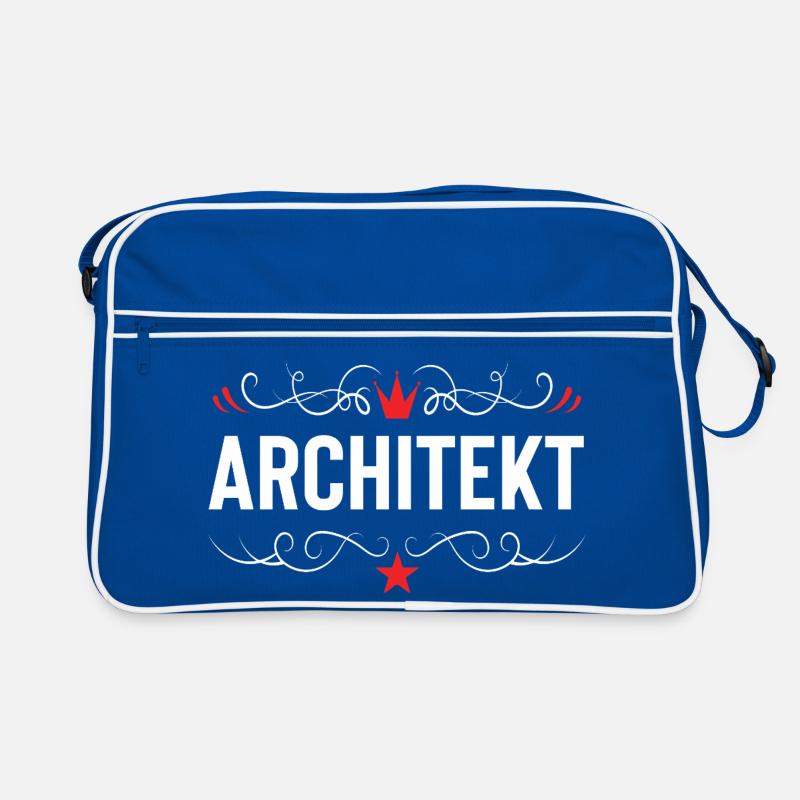 Architekt Beruf Retro Tasche