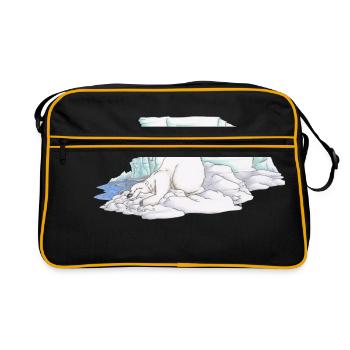 Polar Bear - Sac Retro - noir/or - Devant