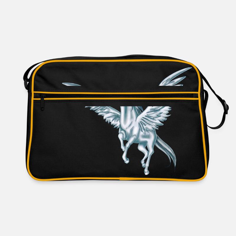 fliegen Pegasus Retro Tasche