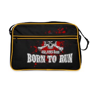 marathon - Retro Bag - black/gold - Front