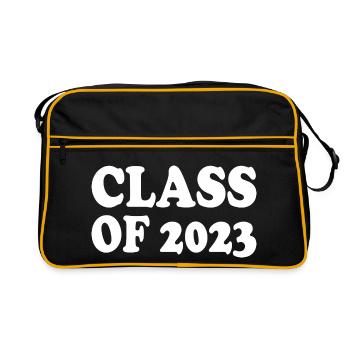 Class of 2023 - Retro Bag - black/gold - Front