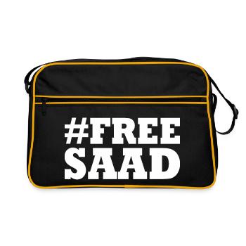 Free saad - Sac Retro - noir/or - Devant