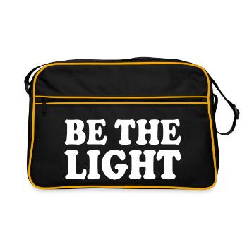 Be the light - Sac Retro - noir/or - Devant
