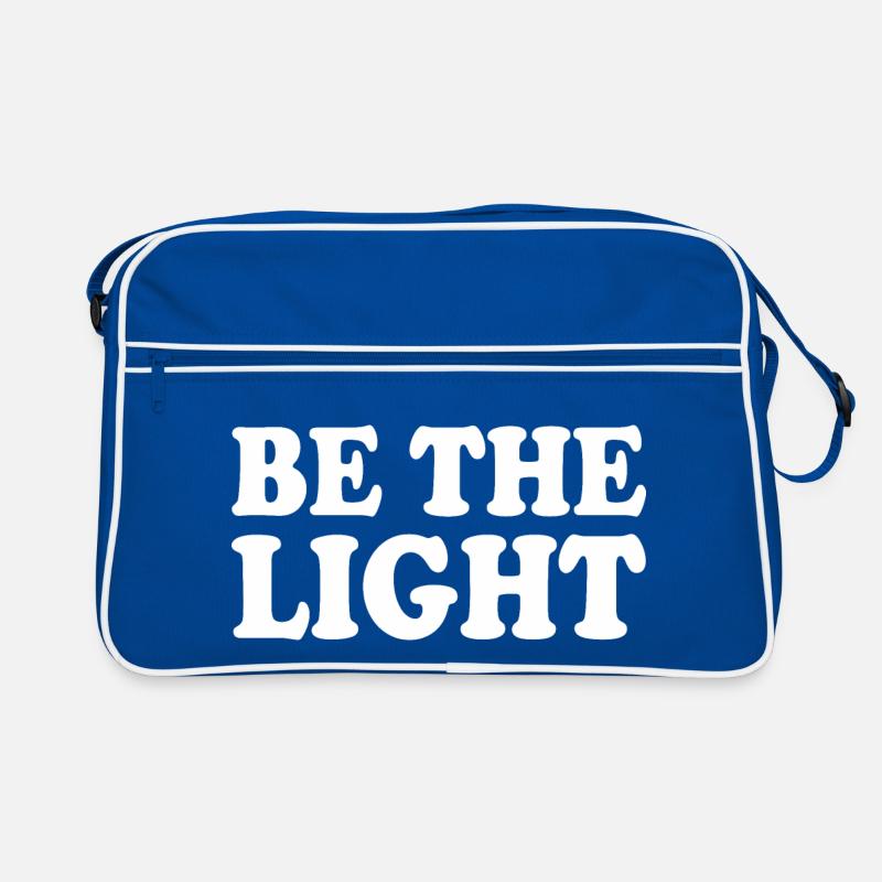 Be the light Retro Tasche