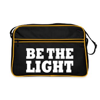 Be the light - Sac Retro - noir/or - Devant