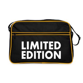 Limited edition - Retro Bag - black/gold - Front