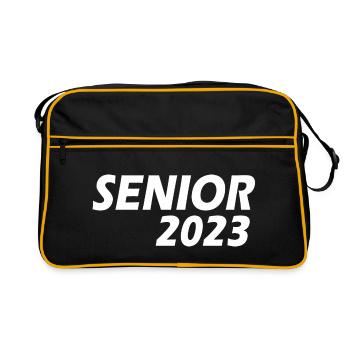 Senior 2023 - Sac Retro - noir/or - Devant