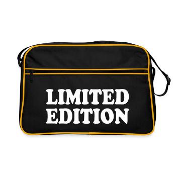 Limited edition - Retro Bag - black/gold - Front