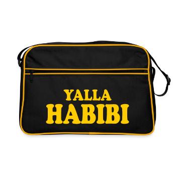 Yalla habibi - Sac Retro - noir/or - Devant