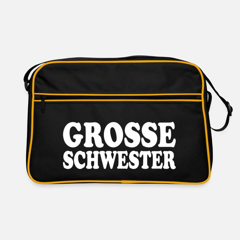 Grosse schwester Retro Tasche