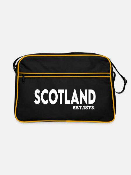 no_scotland_no_party - Retro Bag - black/gold - Front