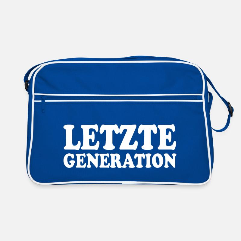 Letzte generation Retro Tasche