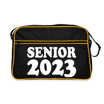 Senior 2023 - Sac Retro - noir/or - Devant