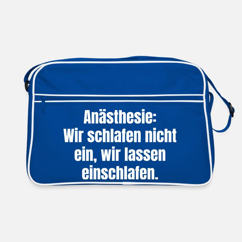 L’anesthésie dit qu’on ne dort pas Sac Retro