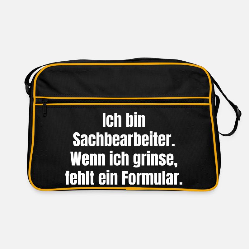 I'm a clerk – smile vs forms Retro Bag