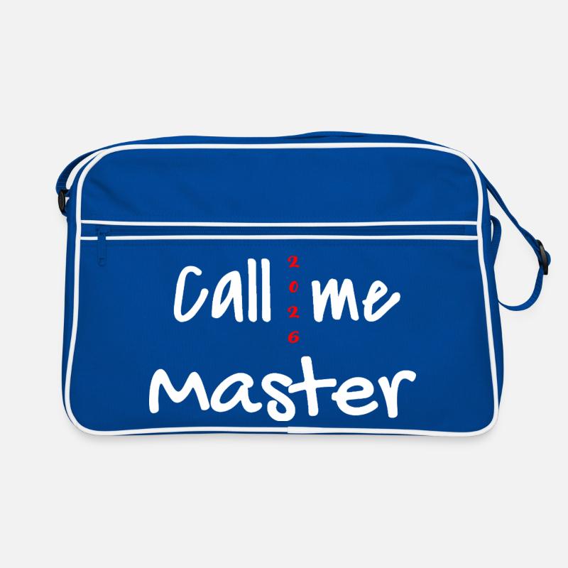 Master 2026 Diplôme Sac Retro