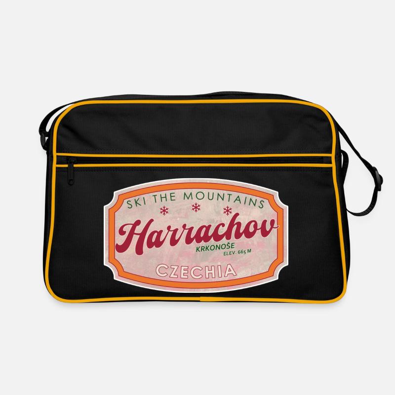 Harrachov Tchèque Label de ski tchèque Rétro Sac Retro