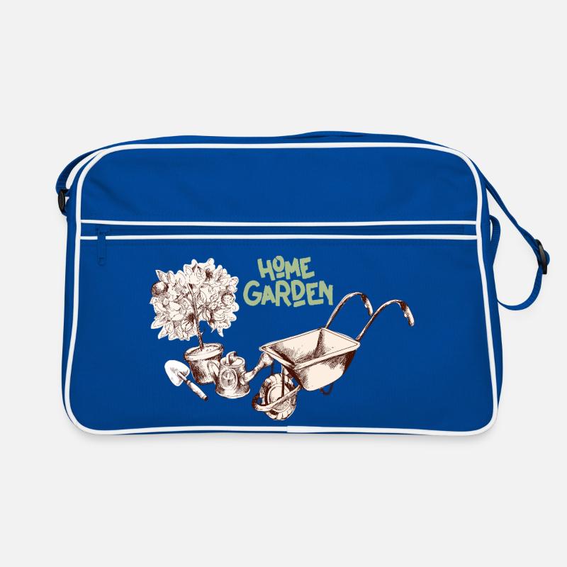 Haus Garten  Retro Tasche