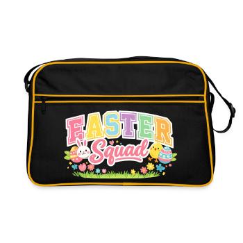 Easter Squad Egg Hunt - Retro Bag - black/gold - Front