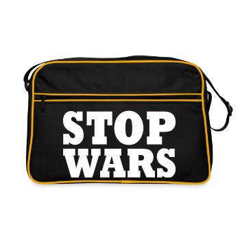 Stop wars - Sac Retro - noir/or - Devant