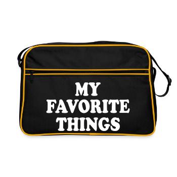my favorite things - Retro Bag - black/gold - Front
