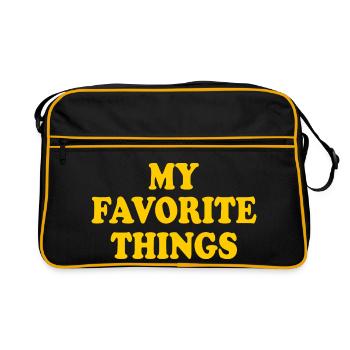 my favorite things - Sac Retro - noir/or - Devant
