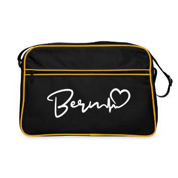 Bern Heartbeat - Retro Bag - black/gold - Front