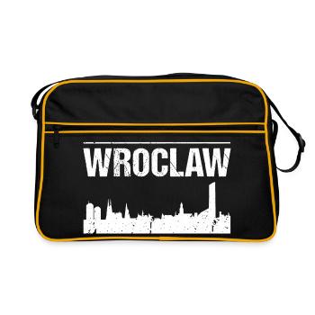 Wroclaw Skyline - Sac Retro - noir/or - Devant