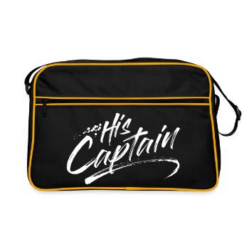 His Captain - Sac Retro - noir/or - Devant