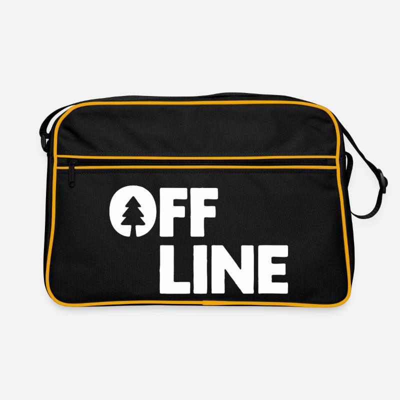 Offline – Camping, Freedom, Outdoor Forest Retro Bag