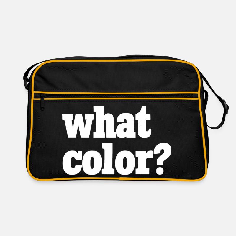 Quelle couleur ? Blanc 2 Sac Retro