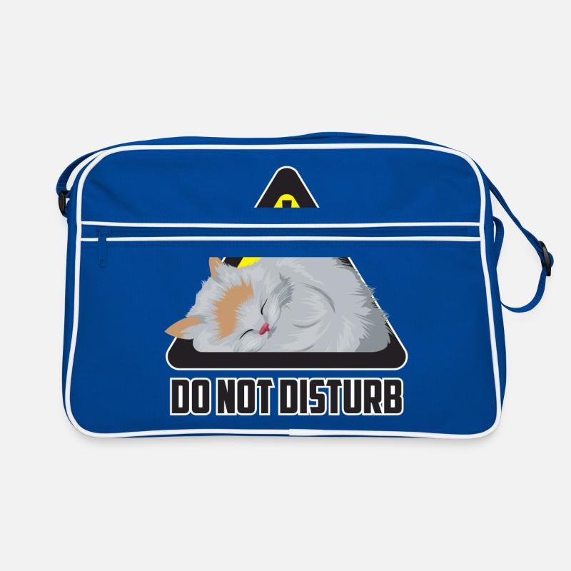 Ne dérangez pas le chat / chat Sac Retro