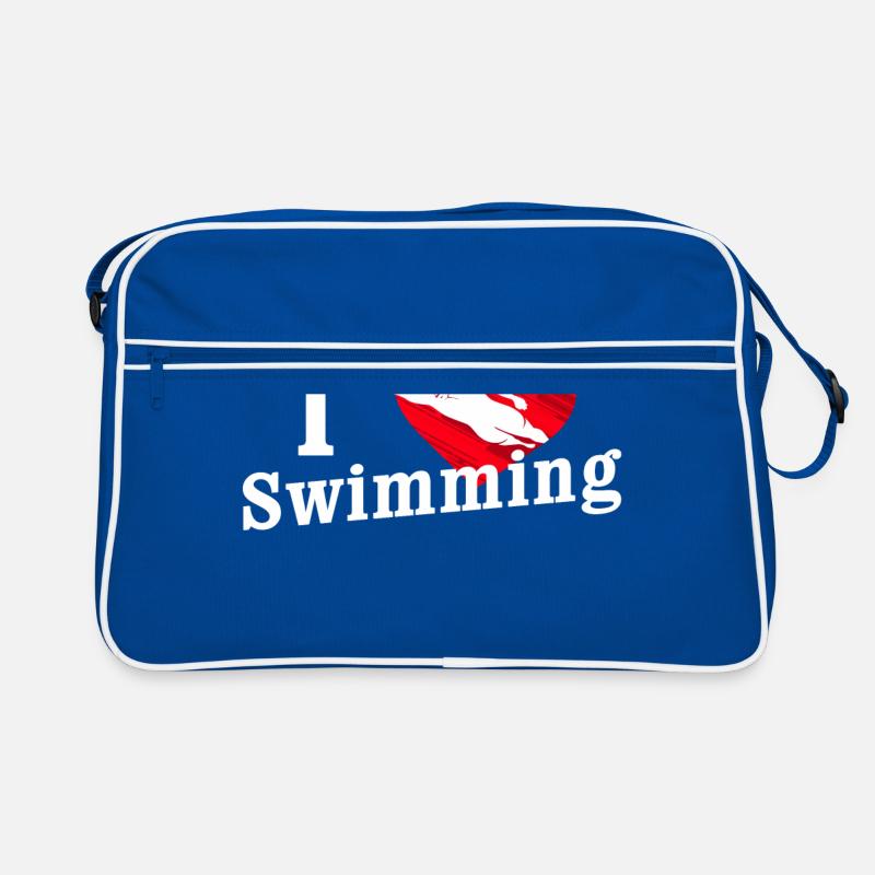 J’aime nager Sac Retro