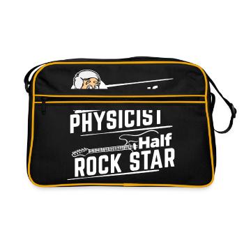 Physiciens - Half Rock Star - Sac Retro - noir/or - Devant