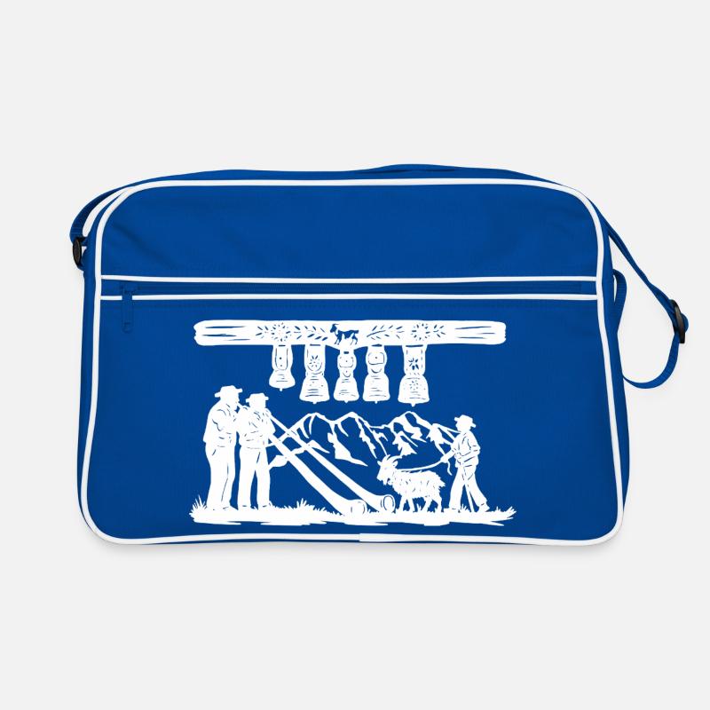 Glockenklang_white Retro Tasche
