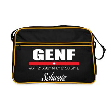 Genève - Sac Retro - noir/or - Devant