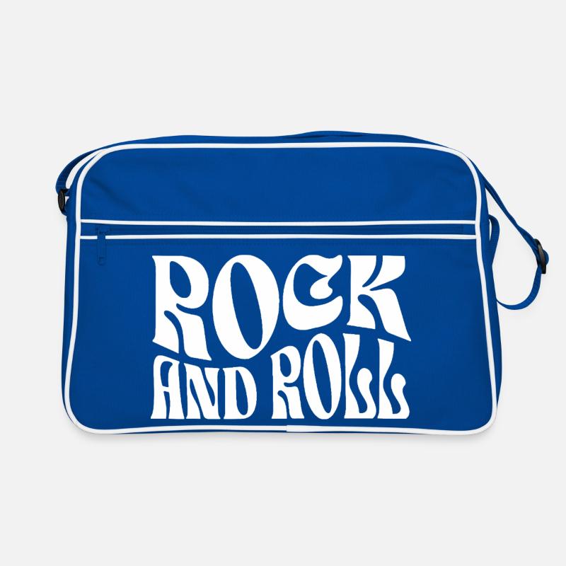 Impression typographique rock rétro Sac Retro