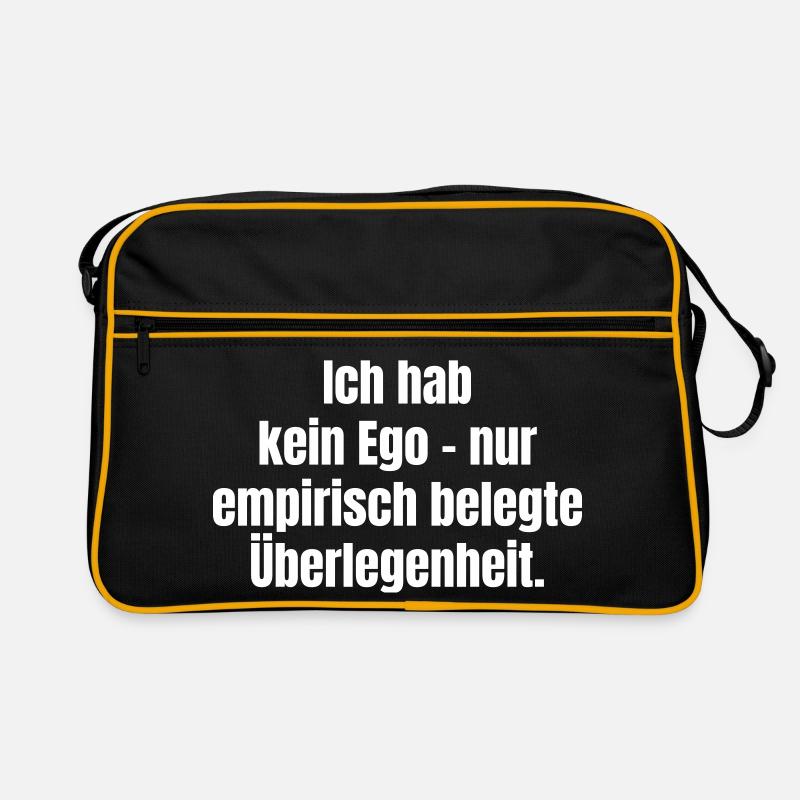 Empirically Superior: Ego Saying Retro Bag