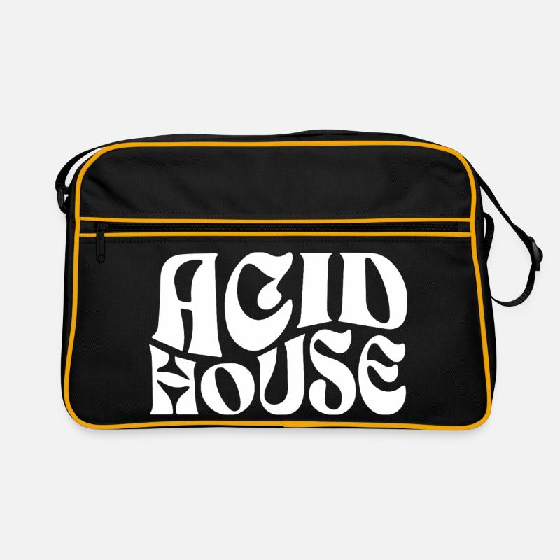 Logo typographique de l’Acid House Sac Retro