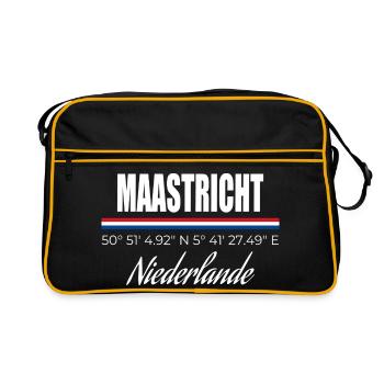 Maastricht - Sac Retro - noir/or - Devant