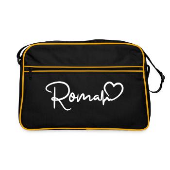 Roma Heartbeat Rome - Sac Retro - noir/or - Devant