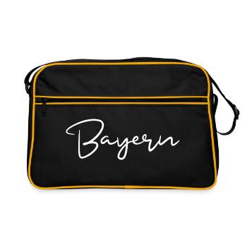 Bavière - Sac Retro - noir/or - Devant