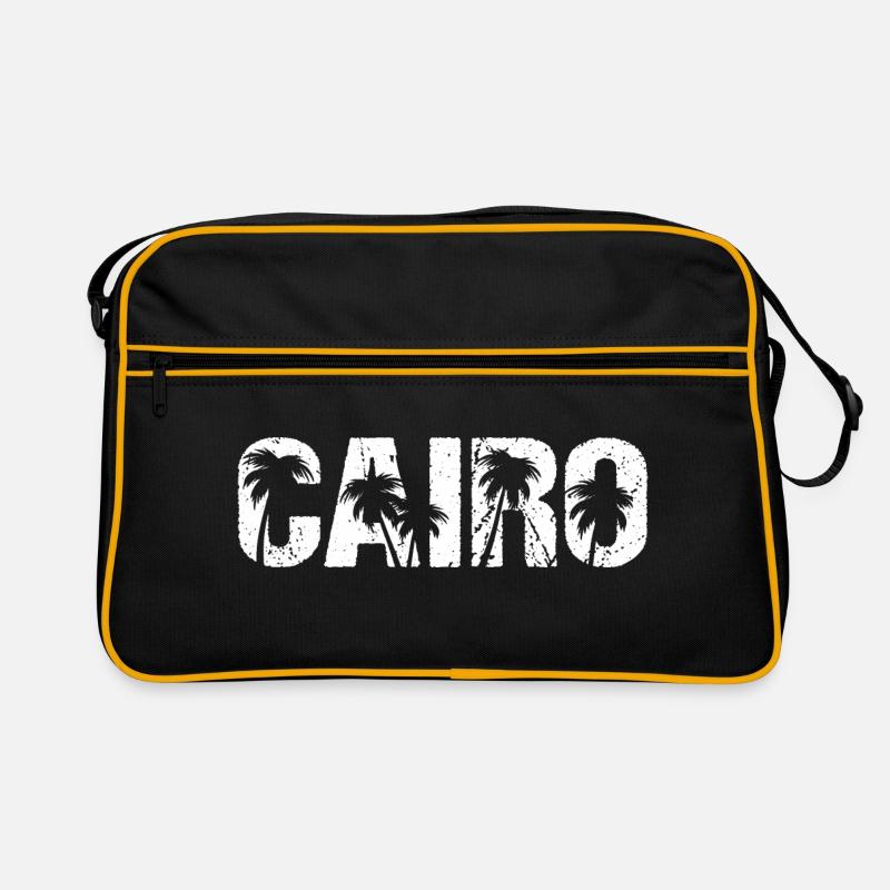 Cairo Palm Trees Egypt Cairo Retro Bag