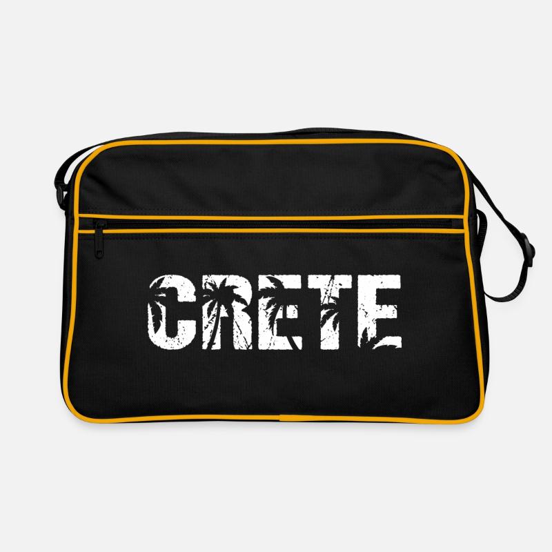 Crete Greece Crete Island Retro Bag