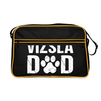 Vizsla Dad Magyar Vizsla - Retro Bag - black/gold - Front