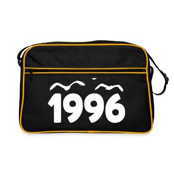 1996 Année Anniversaire Millésime 1996 - Sac Retro - noir/or - Devant