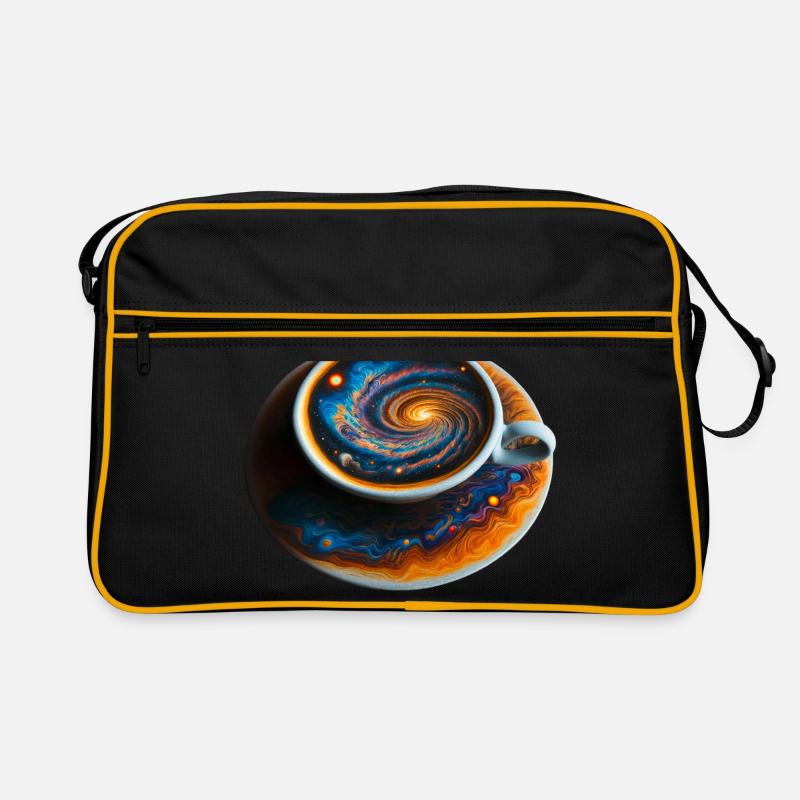 Space Coffee Galaxy Delicious Retro Bag