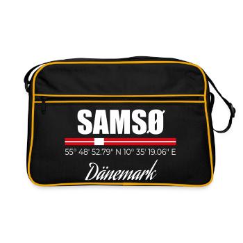 Samso - Retro Bag - black/gold - Front